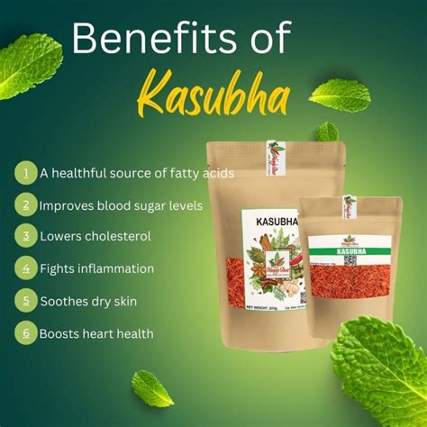 NanaysBest Kasubha Saffron 50Grams .